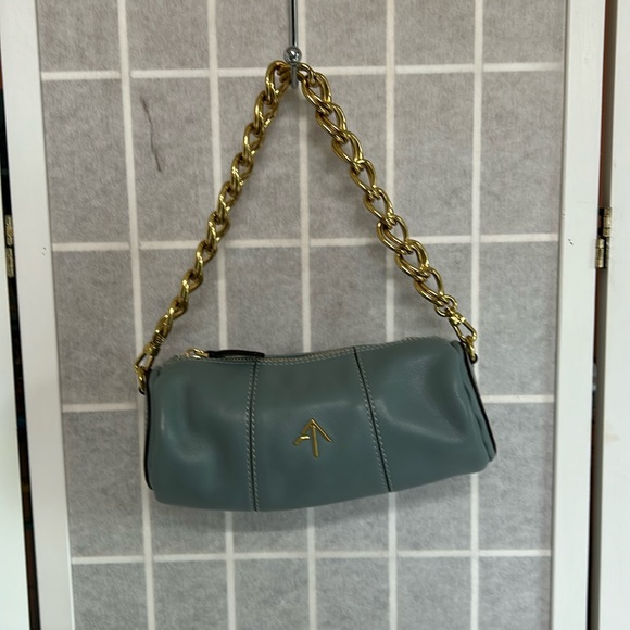 Manu Atelier Cylinder Leather Shoulder Bag - Picture 1 of 6